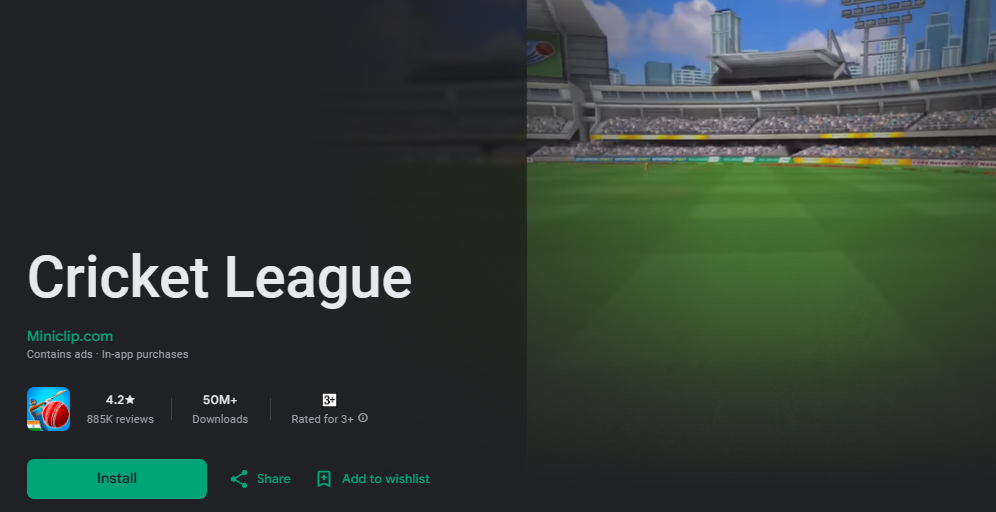 Virtual Reality in Sports: Cricket League App 