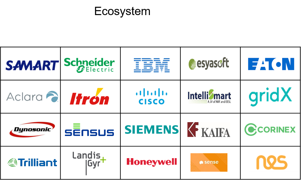 Key players of advanced metering infrastructure