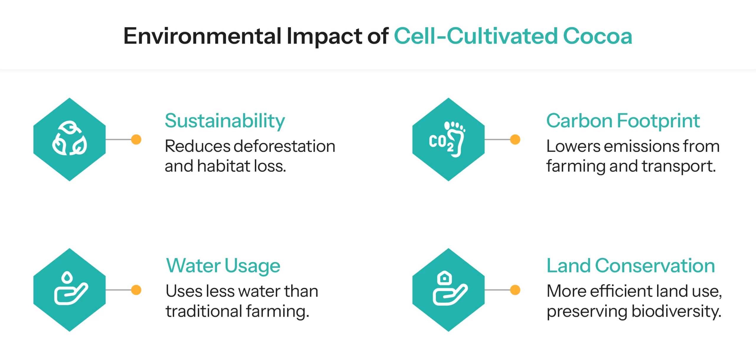 Environmental Impact of Cell-Cultivated Cocoa
