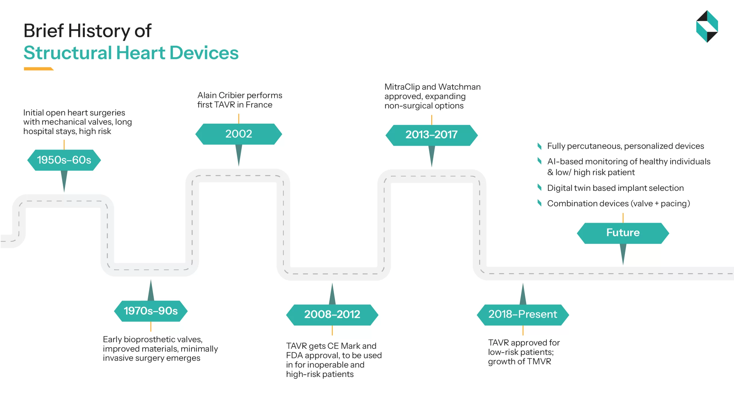 history of structural heart devices